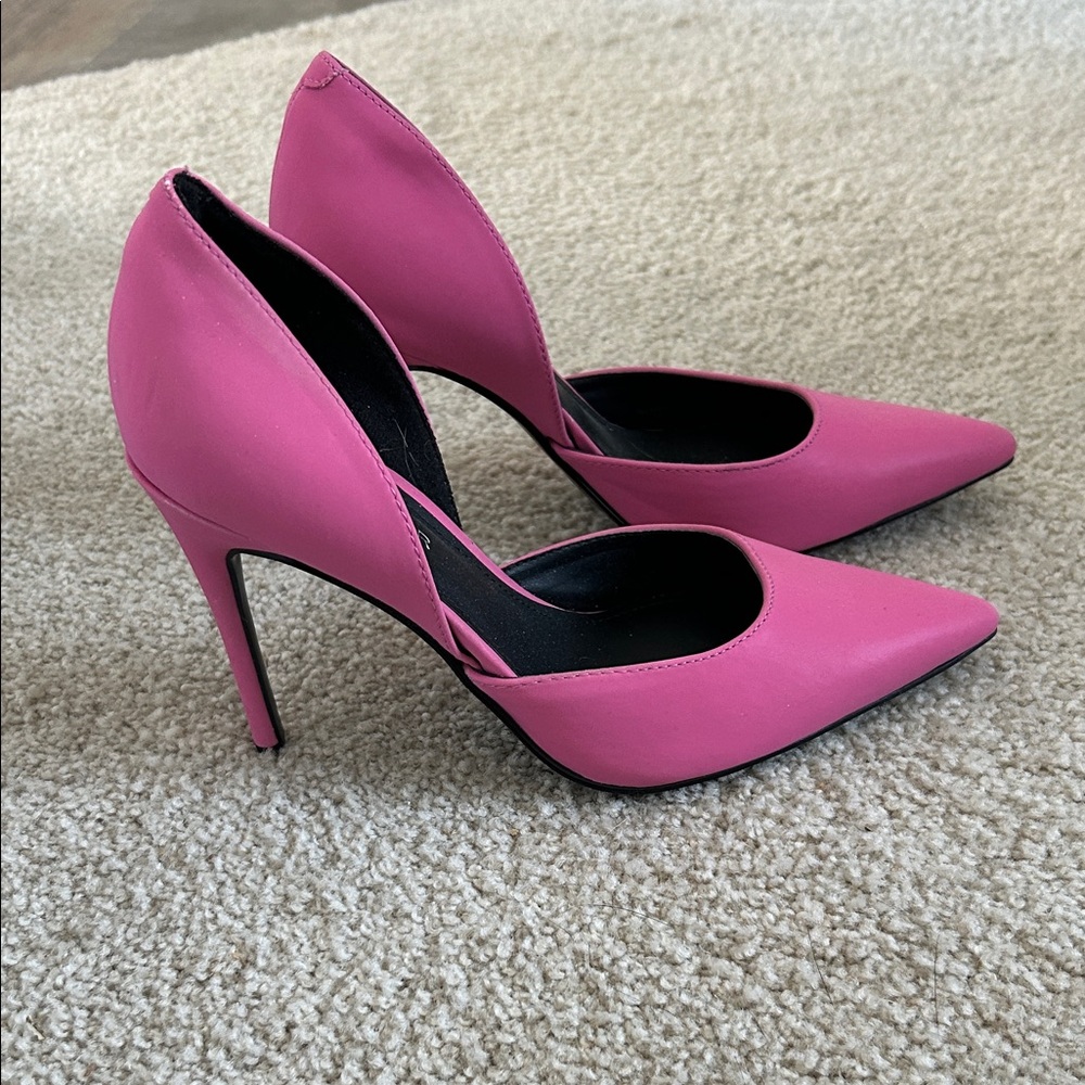 Marc Fisher Vibrant Pink Heels